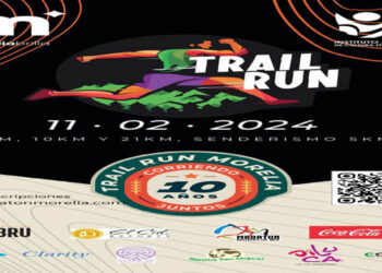 Presentan 10a. Carrera Trail Run Morelia 2024
