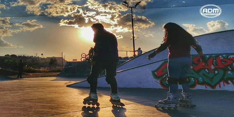 ¡Aprende a patinar con la Academia Rollschool Vallejo-IMCUFIDE en el Bosque Cuauhtémoc!