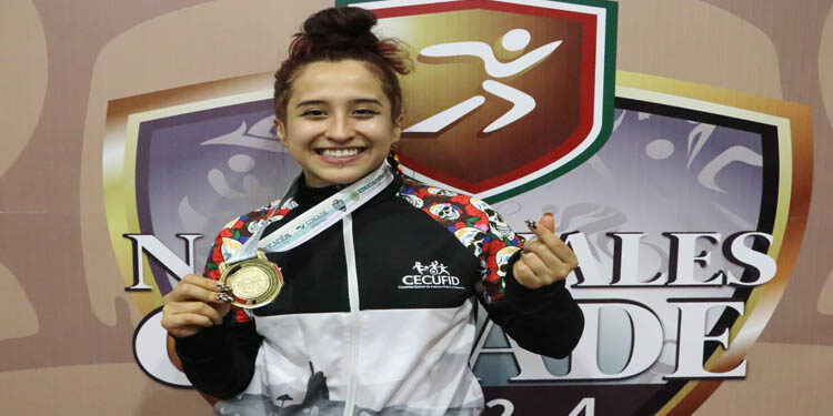 Con medalla de oro, Monse Zavala se despide a lo grande de Nacionales Conade 2024
