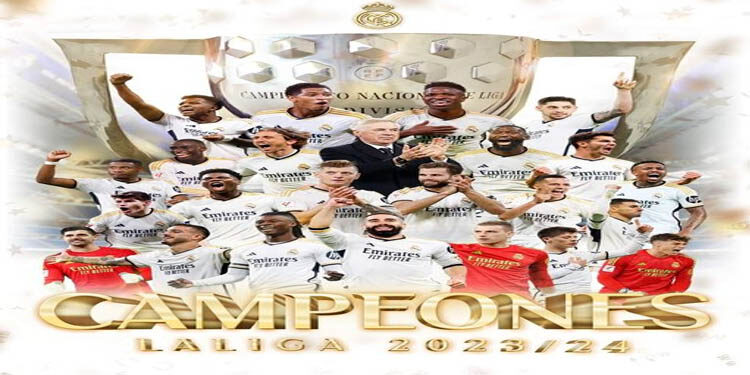 El Real Madrid vence al Cádiz y se proclama Campeón de España; logra su título 36 de Liga