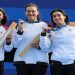 Alejandra Valencia, Ana Vázquez y Ángela Ruiz le dan a México su primera medalla en París 2024