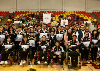 Abanderan a la delegación michoacana rumbo a Paranacionales Conade 2024